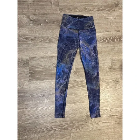 Women’s Nike legend, print, full length pants/tights, medium purple - Picture 2 of 6